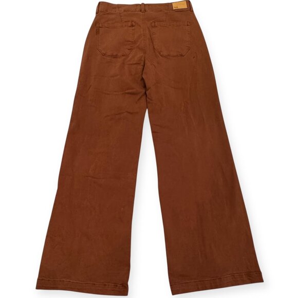NWT PAIGE Brooklyn 31" Vintage Mocha Bisque Wide Leg Pants Sz 29 - Picture 2 of 12